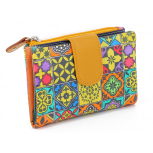 Portafoglio Paint donna grande colori assortiti 