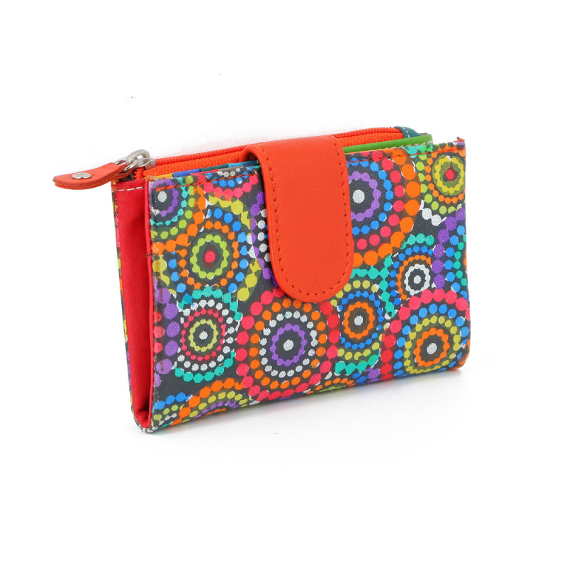Portafoglio Paint donna piccolo colori assortiti 