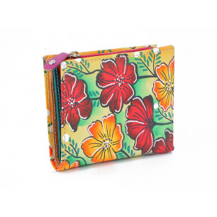 Portafoglio Paint donna compatto colori assortiti 