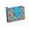 Portafoglio Paint donna piccolo colori assortiti 