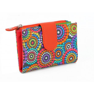 Portafoglio Paint donna piccolo colori assortiti 