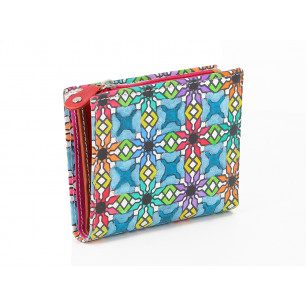 Portafoglio Paint donna compatto colori assortiti 