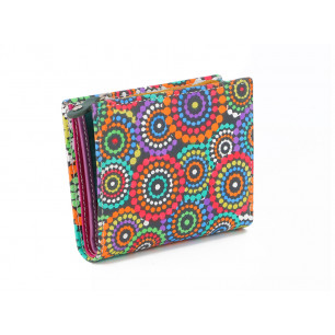 Portafoglio Paint donna compatto colori assortiti 