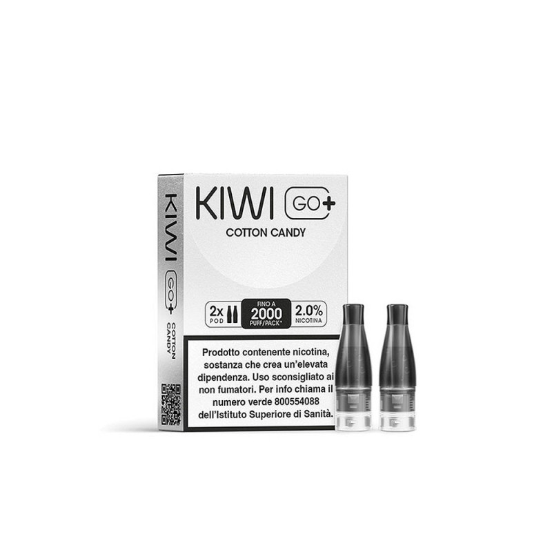 Kiwi Go Plus 2 Pod monouso Cotton Candy 2 ml