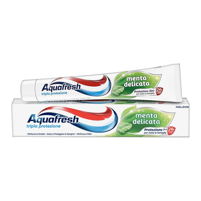 Dentifricio Aquafresh Menta Delicata 75 ml