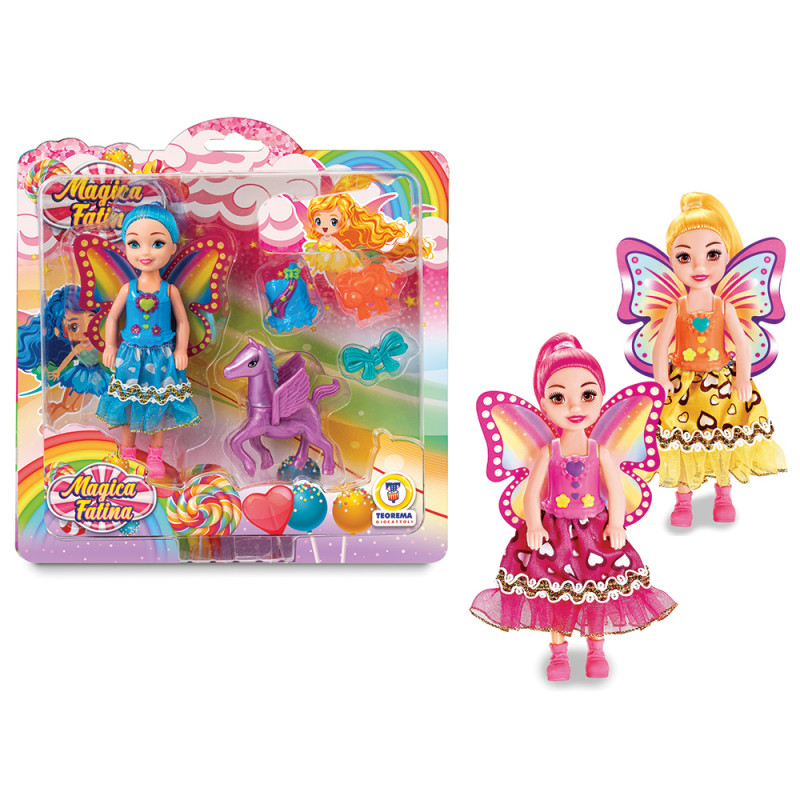 Blister magica fatina con pony e acc.ri 3 ass.ti