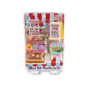 Blister Grande Chef pasticceria mini con accessori