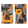 Set attrezzi da lavoro in blister 2 ass.ti