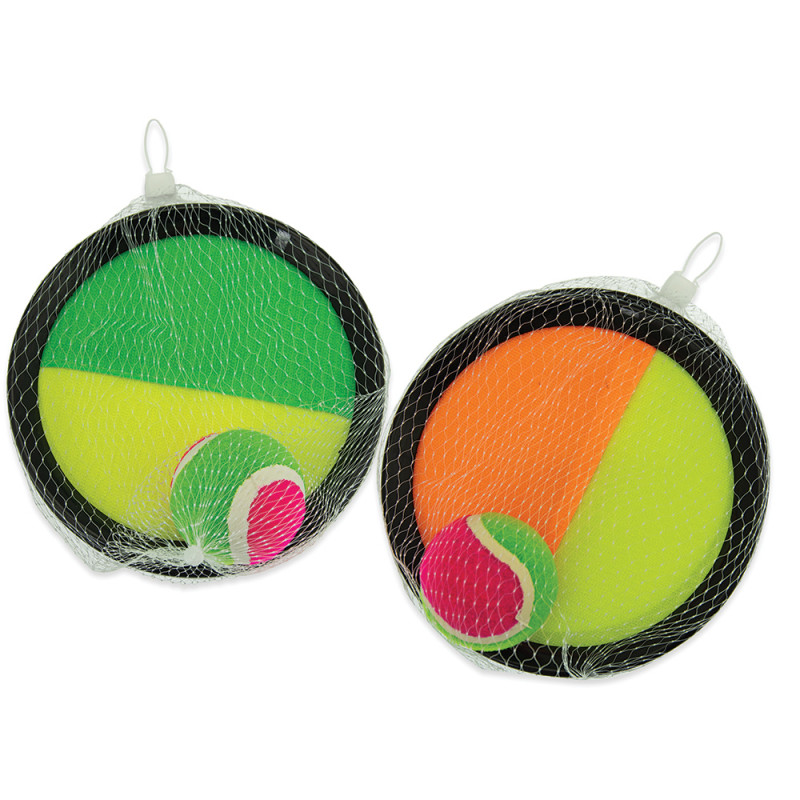 Catch ball cm. 18,5 con pallina 2 ass.ti