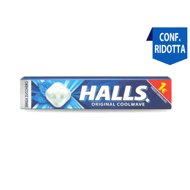 OMAGGIO 10 Caramelle Halls Original senza zucchero SCADENZA 30 GIUGNO 2026