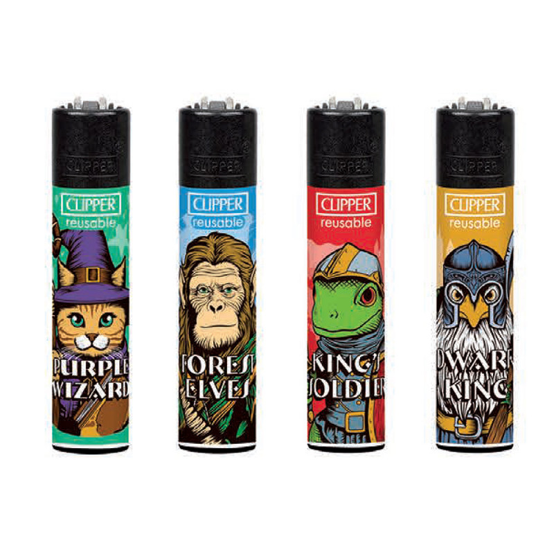 Accendini Clipper Large Hollywood Animals 1