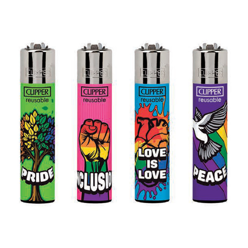 Accendini Clipper Large Equality For All