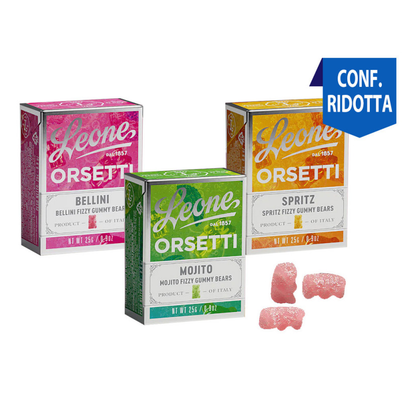OMAGGIO 3 Pastiglie Leone Orsetti gommosi assortiti SCADENZA 30 MAGGIO 2026