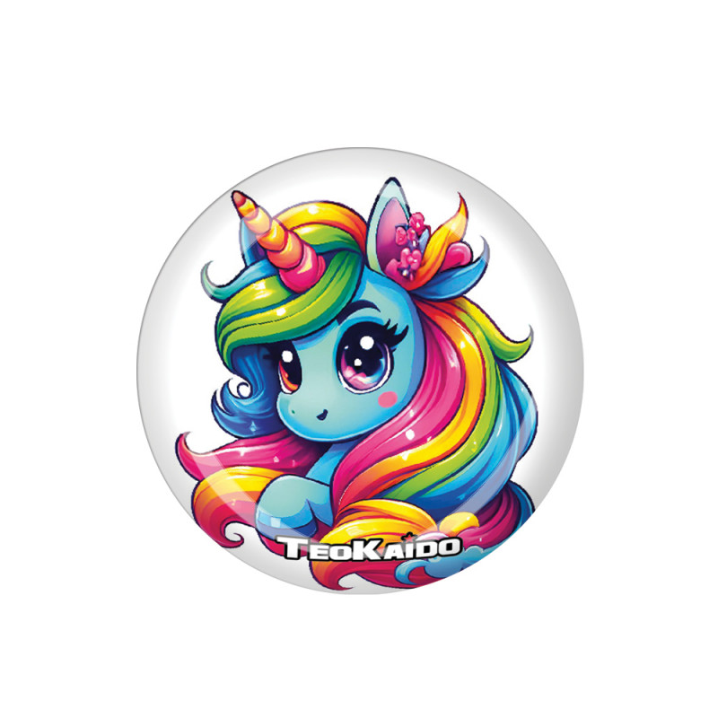 Palla in gomma Summer Unicorn 120 gr cm. 22,5 SGONFIO