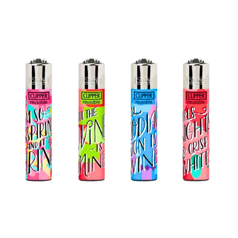 Accendini Clipper Micro Trendy Topics