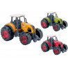 Trattore in metallo 3 colori espo da 12 pz