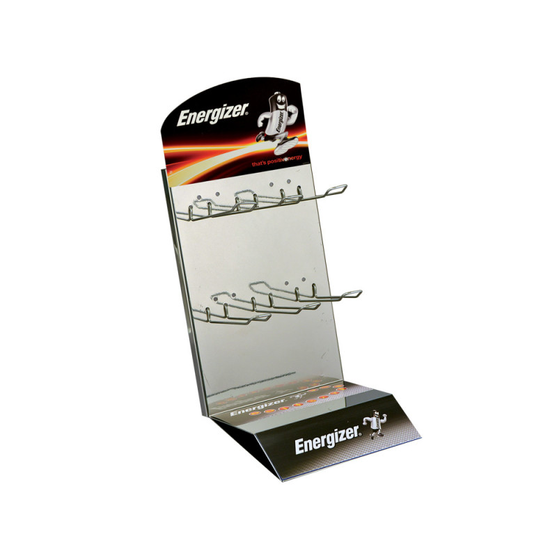 Espositore 6 Ganci da banco Energizer 