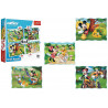 Puzzle Trefl 4 in 1 Mickey Mouse