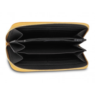 Portafoglio DNUP Donna in pelle colore senape