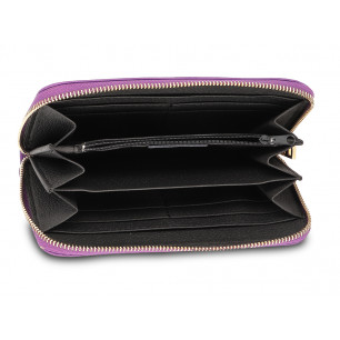 Portafoglio DNUP Donna in pelle colore viola  senza scatola