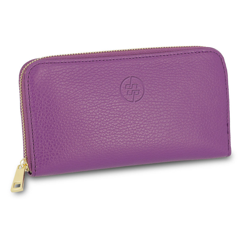 Portafoglio DNUP Donna in pelle colore viola  senza scatola