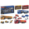 Camion die cast con 2 veicoli 3 ass.ti