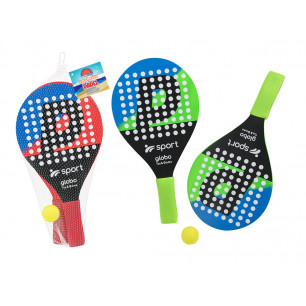 Racchette Padel con manico in eva e pallina