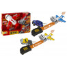 Aereo con lanciatore e veicolo a ruota libera 3 ass.ti