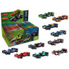 Costruzioni Cubix auto formula 1 display 12 pz in 10 ass.ti