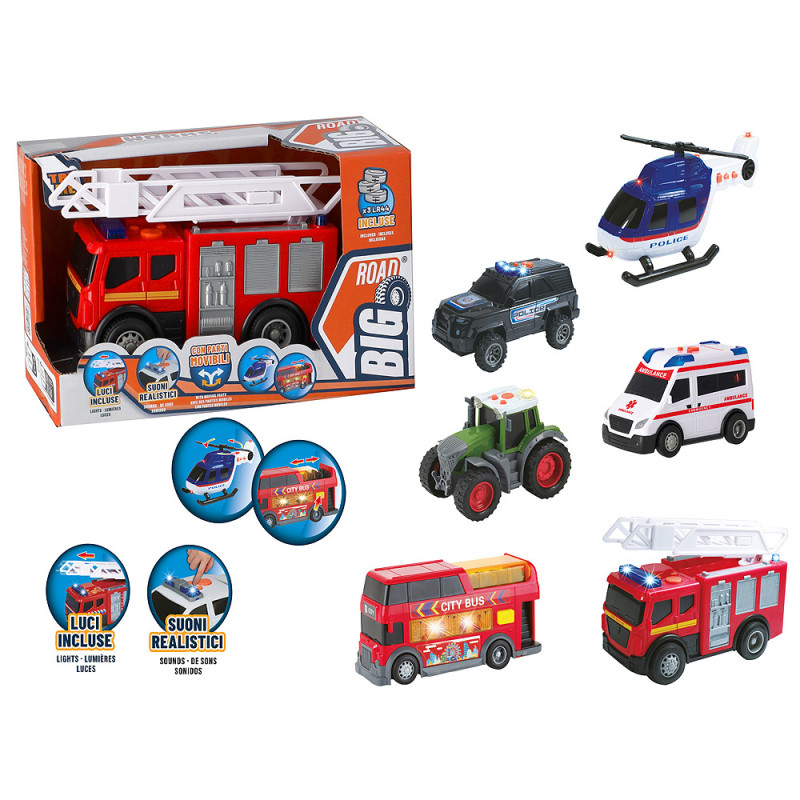 Veicolo a ruota libera con suoni e luci 6 ass.ti