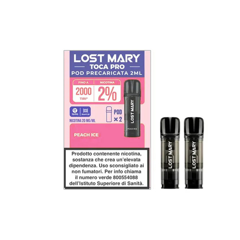 Lost Mary Toca Pro 2 Pod monouso Peach Ice 2 ml
