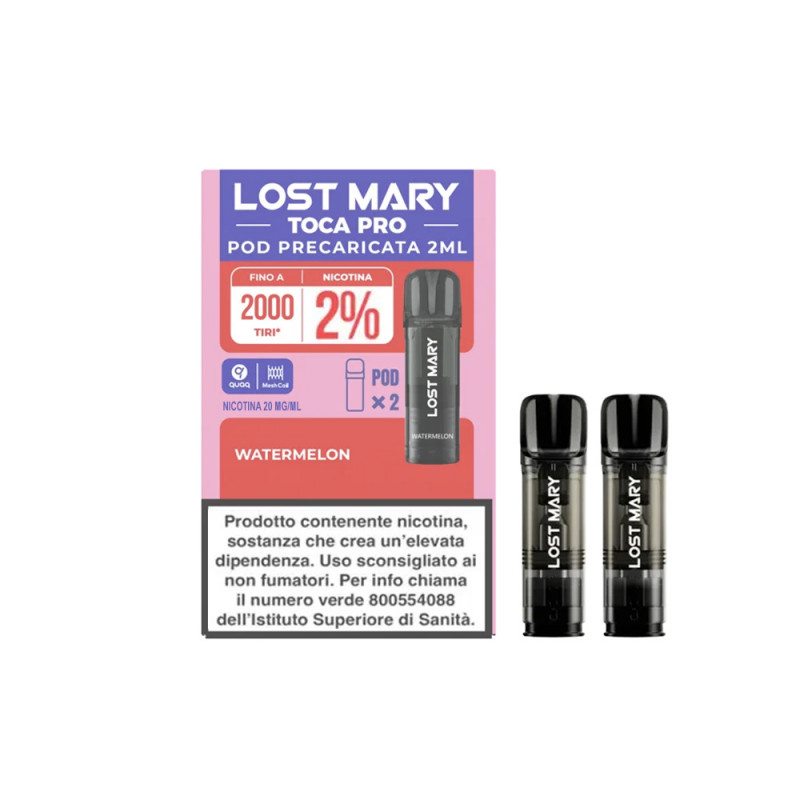 Lost Mary Toca Pro 2 Pod monouso Watermelon 2 ml