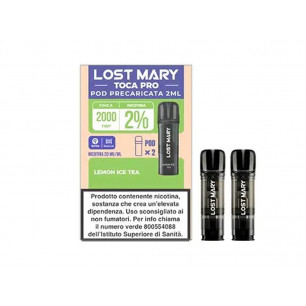 Lost Mary Toca Pro 2 Pod monouso Leomon Ice Tea 2 ml