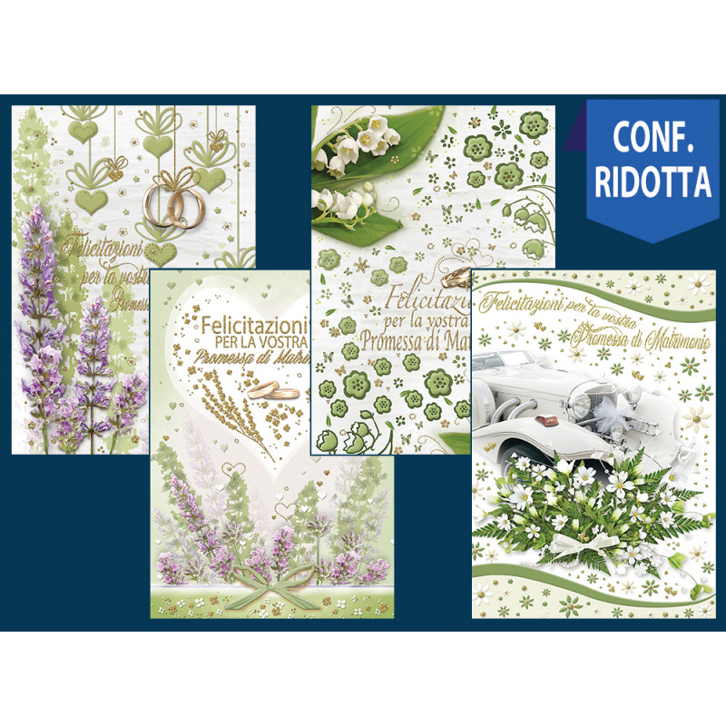 Biglietti Felicitazioni Promessa di Matrimonio