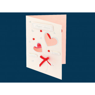 Biglietti Love con applicazioni 3D