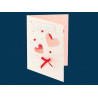 Biglietti Love con applicazioni 3D