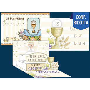 Biglietti pop-up Comunione