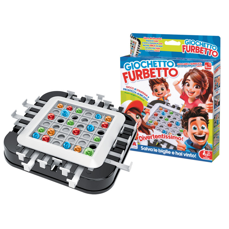 Gioco tascabile Giochetto furbetto salva le biglie