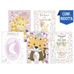 Biglietti Lieto Evento femminuccia
