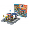 Playset garage drive in con auto die cast