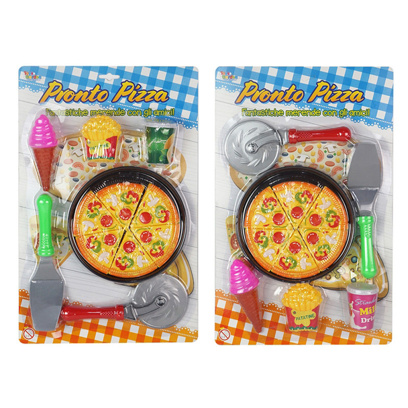 Set pizza in blister con accessori