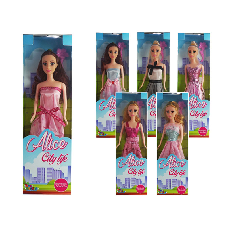 Bambola Alice fashion in 6 ass.ti