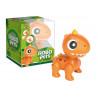 Robopet Dinosauro a batterie con luci e suoni