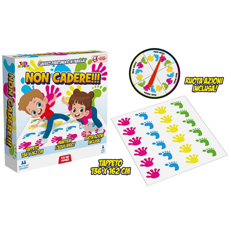 Gioco di società Non cadere! Con tappeto