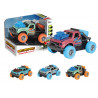 Auto metropoli off road a frizione con luci e suoni 4 ass.ti