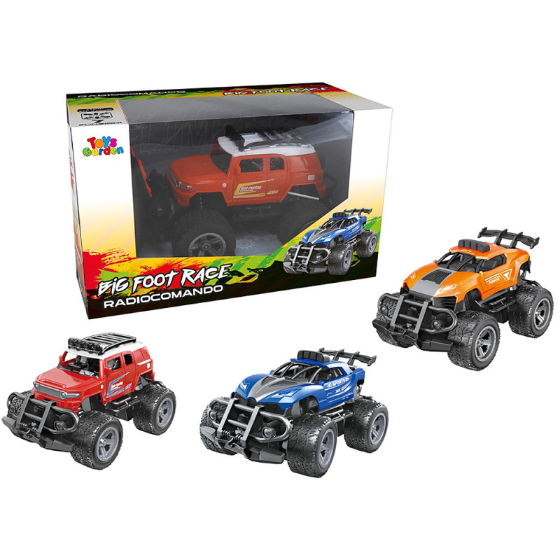 Radiocomando Big Foot con luci e suoni a 7 funzioni 3 colori