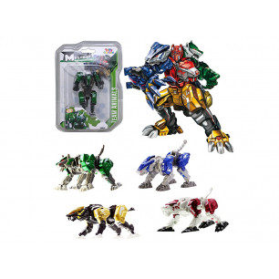 Robot trasformabili Animals in metallo display 12 pz ass.ti