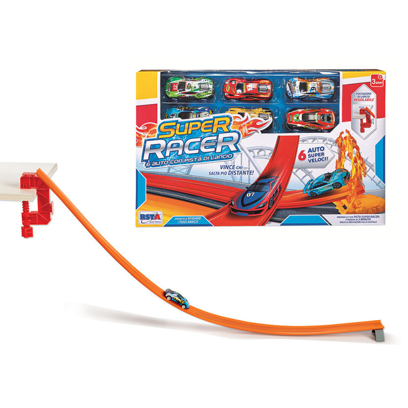 Pista super racer con 6 ato