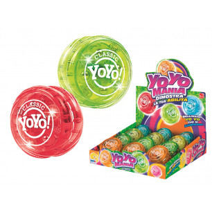Yo-yo a frizione con luce display 12 pz