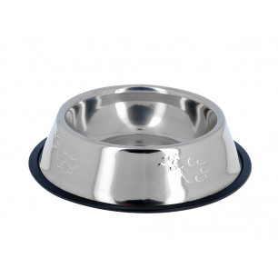 Ciotola in acciaio 22 cm per cani e gatti